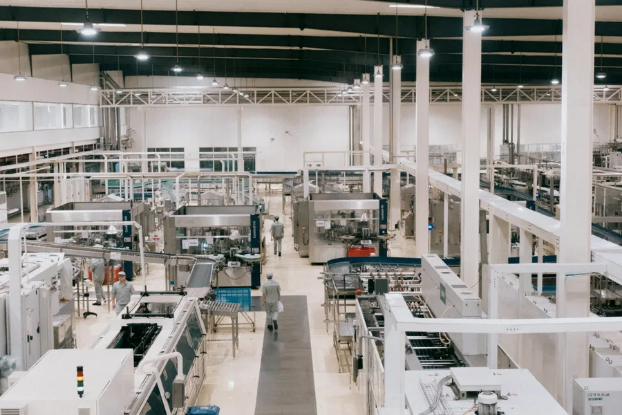 Nettoyage d'ateliers de production