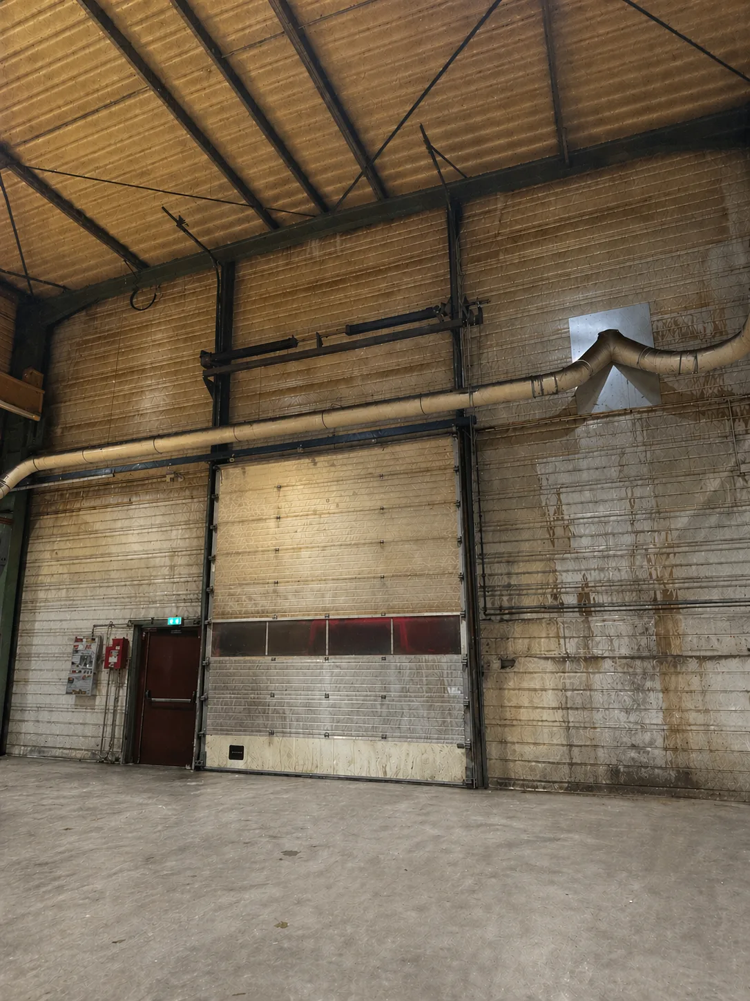 Site industriel — Surfaces avant intervention Balier