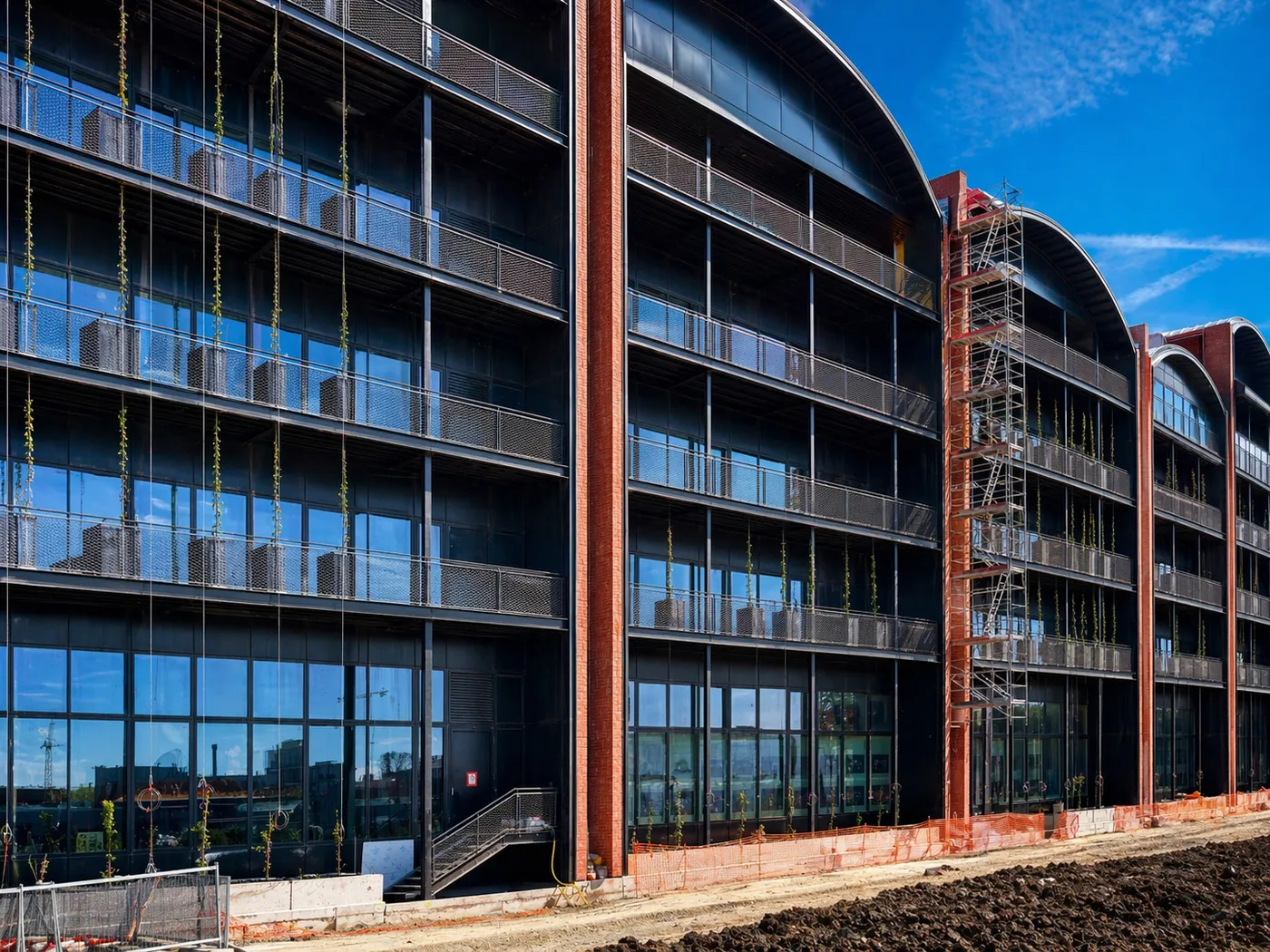 Garde-corps Vinci Construction — avant remise à niveau Balier